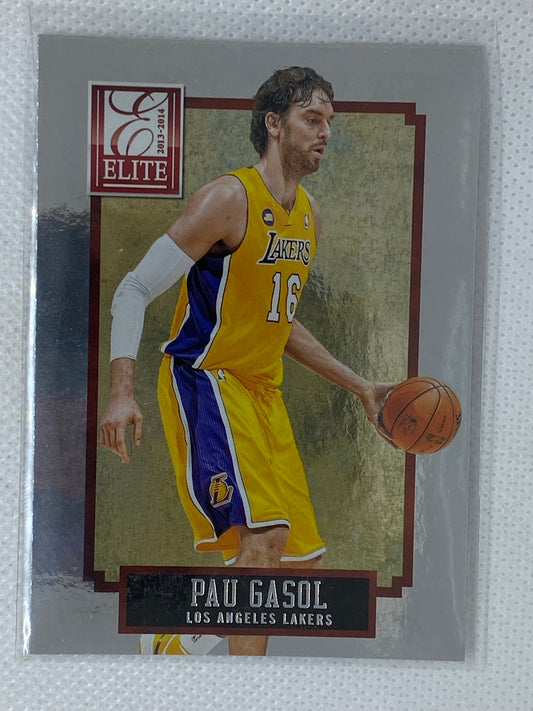 2013-14 Elite Basketball #143 Pau Gasol Los Angeles Lakers